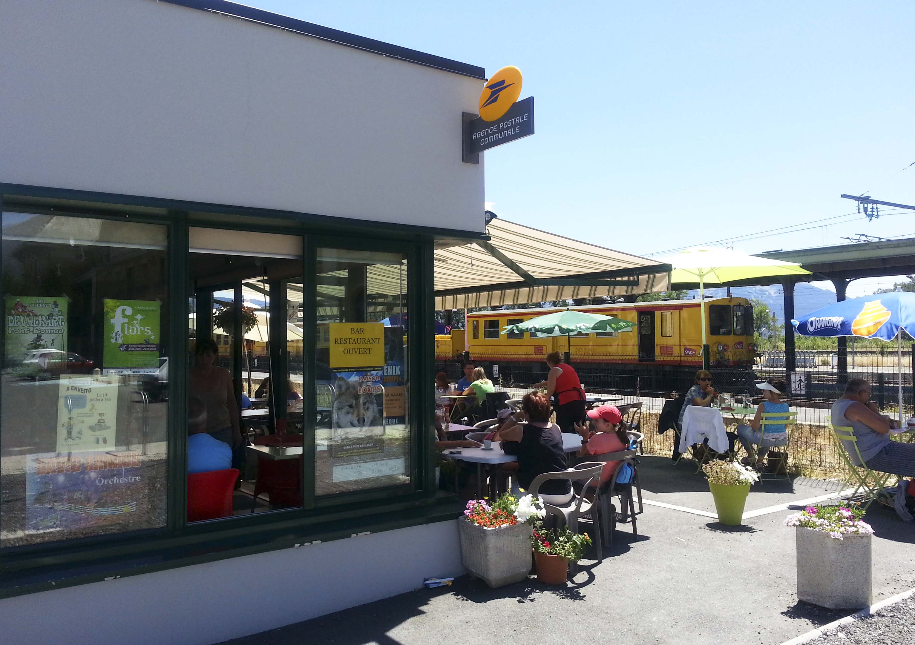 bistrot de la gare vue générale