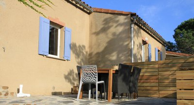 terrasse - GITES ET TERROIRS EN OCCITANIE : MAUZAC