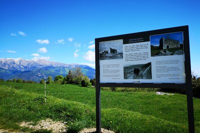 Panneau de la Chapelle Santa Margarida