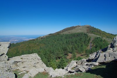 Pic Neulós, plaine du Roussillon et mer Méditerranée