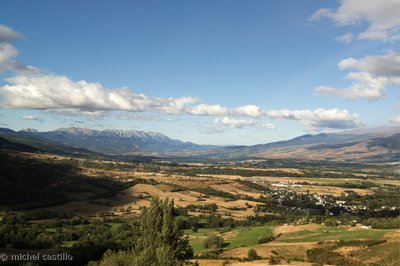 Vue sur le plateau Cerdan