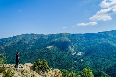 Vue sur la vallée