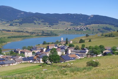 Réal et le lac de Formiguères