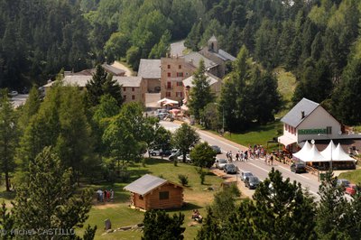 L'Ermitage vu des hauteurs du calvaire