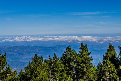 Le Conflent depuis le Pic de Tres Estelles