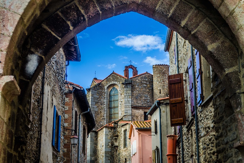 Porte des remparts de Vinça