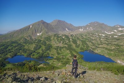 Estany del Mig, Estany Gros, Petit Peric, Puig Peric et Puig de la Portella Gran