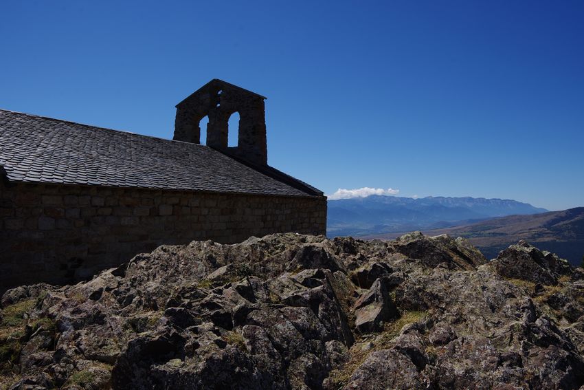 Vue depuis la chapelle Santa Maria de Belloc