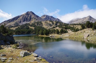 Lac des Camporells, Petit Péric, Grand Péric et Puig de la Portella Gran